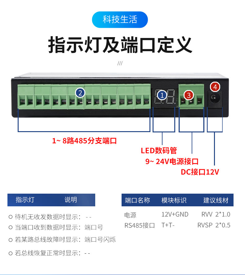 RS485信号交换机:解决多主设备的任意收发 自动分割/隔离故障线路