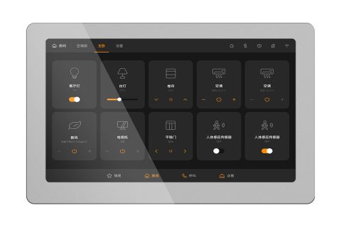 智能家居7寸触摸屏:实现对全屋智能设备的联动操控
